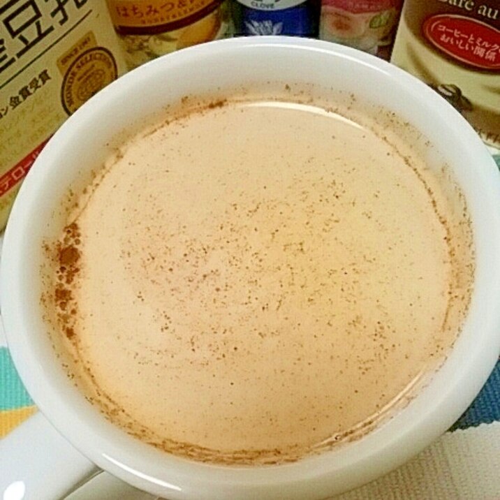 ホッと☆ハニーレモンスパイスソイカフェオレ♪